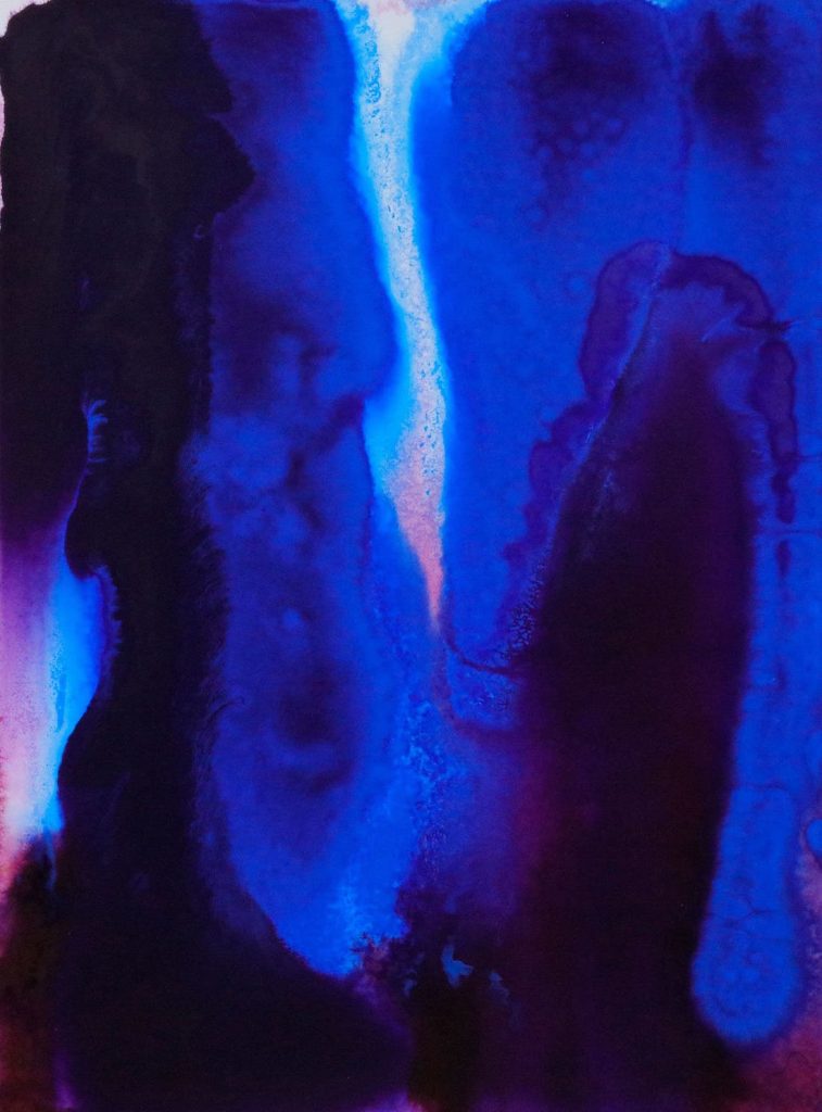 Rachel Valdés_Acuarela-Into-the-Space-14_44x32cm