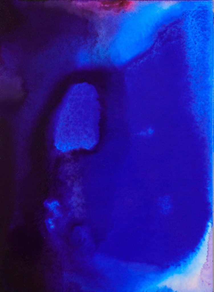 Acuarela Rachel Valdés Into-the-Space-22_44x32cm