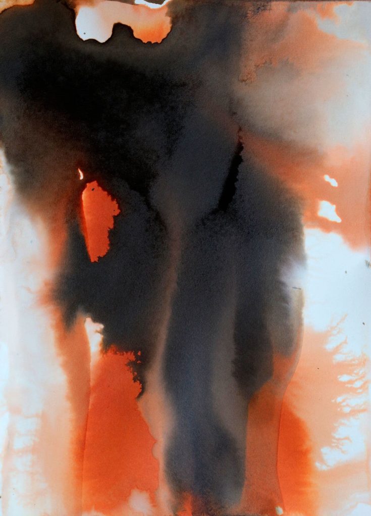 Acuarela Rachel Valdés Into-the-Space-26_44x32cm