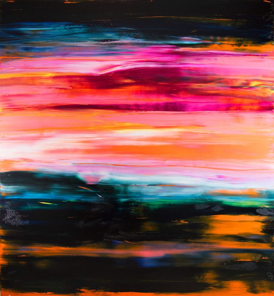 Rachel Valdés Into the Space_12 250x230cm Oleo sobre lienzo