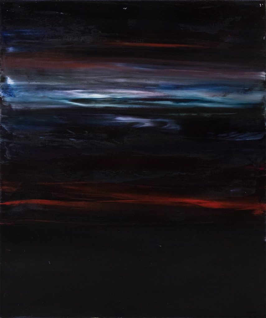 Rachel Valdés Into the Space_8 120x100cm, Óleo sobre lienzo